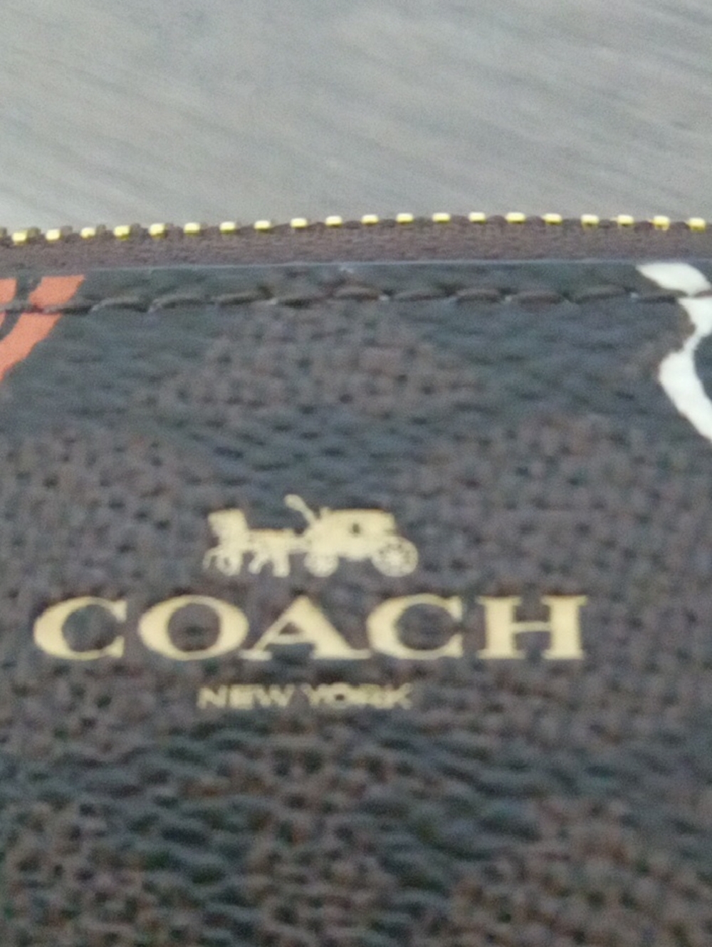 Coach Halloween Wristlet  NWT - Picture 5 of 5